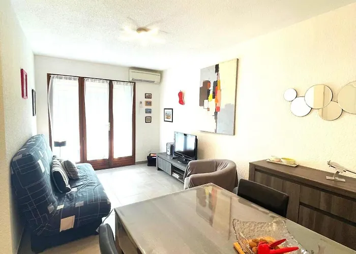 4Pa109 Appartement F2 Residence Avec Piscine Parking Et Cours De Tennis